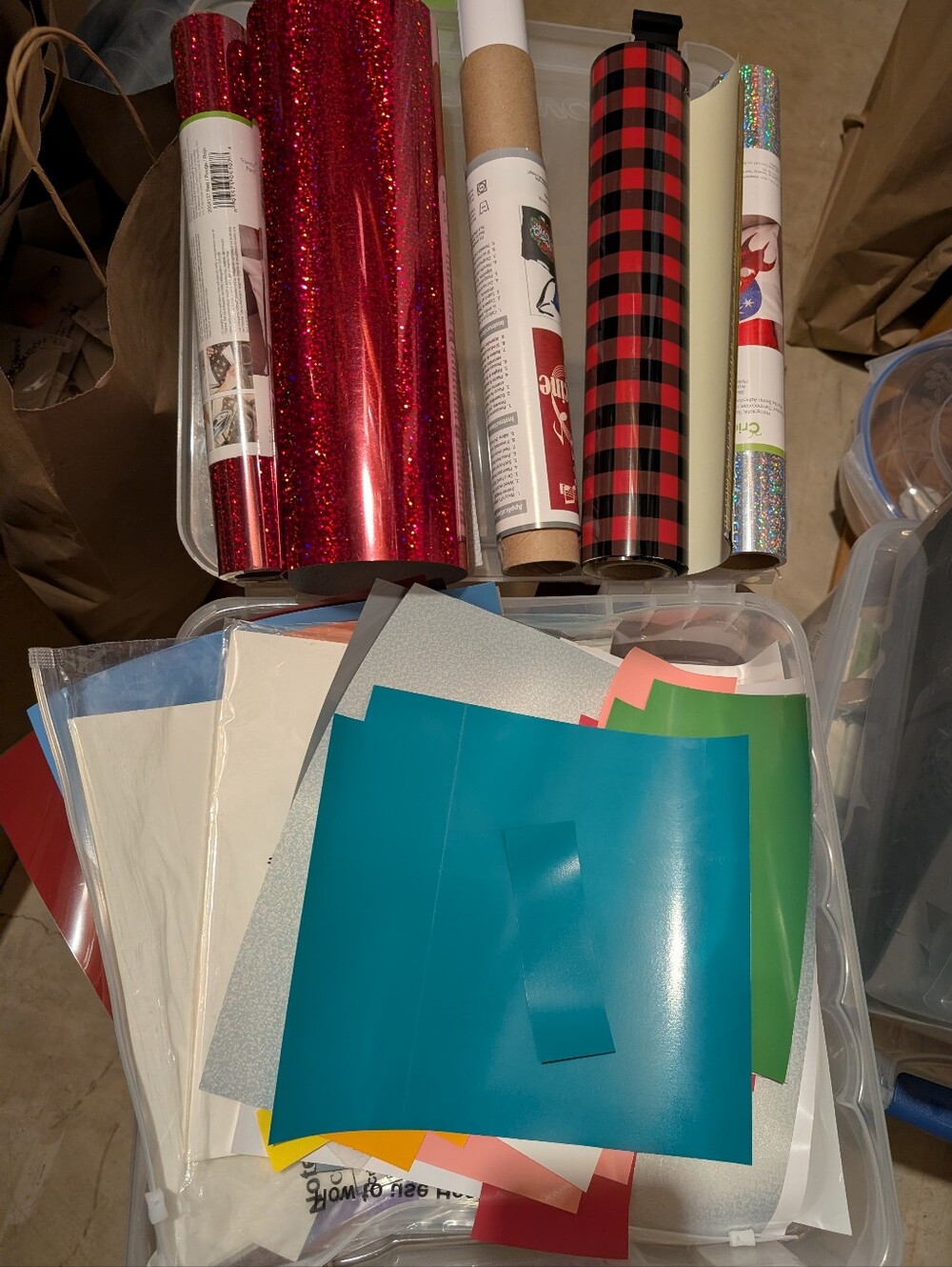 Assorted Craft HTV And Invisible Ink